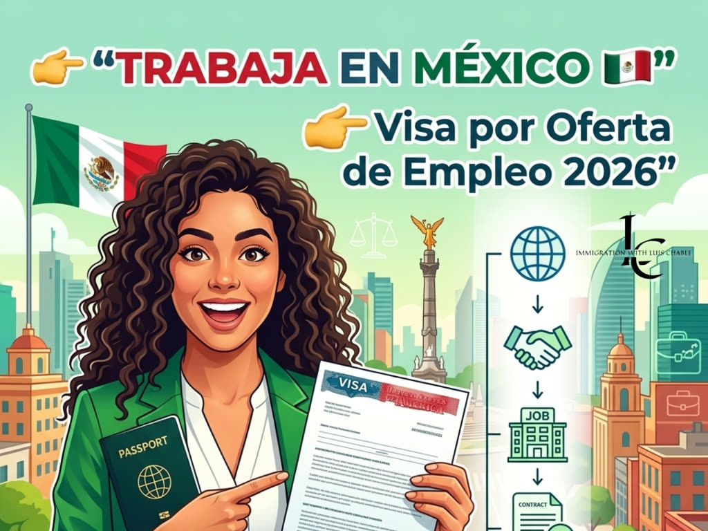 Residency in Mexico through a job offer
